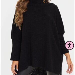 Turtle neck oversized sweater